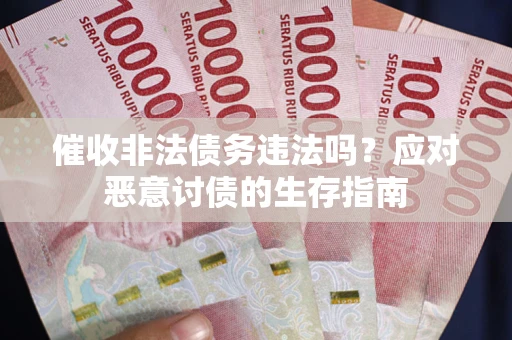 济南催收非法债务违法吗？应对恶意讨债的生存指南