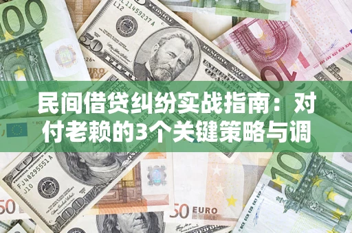 济南民间借贷纠纷实战指南：对付老赖的3个关键策略与调解盲区解析