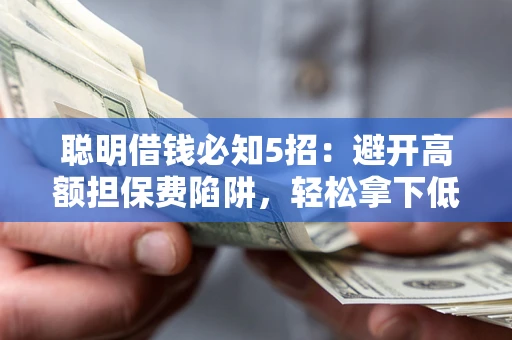 济南聪明借钱必知5招：避开高额担保费陷阱，轻松拿下低息贷款