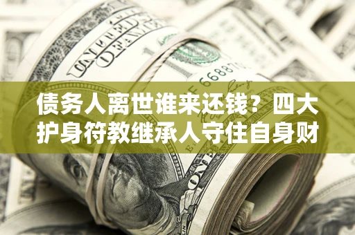 济南债务人离世谁来还钱？四大护身符教继承人守住自身财产